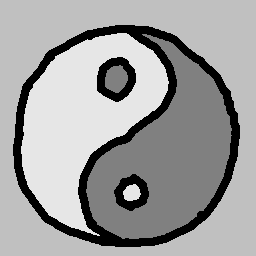 input yin-yang symbol